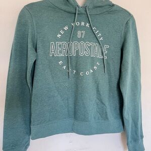 Aeropostale Women’s XS Hoodie New With Tags Green NYC East Coast